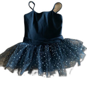 Black Leotard With Sparkle Tutu Girls' 150